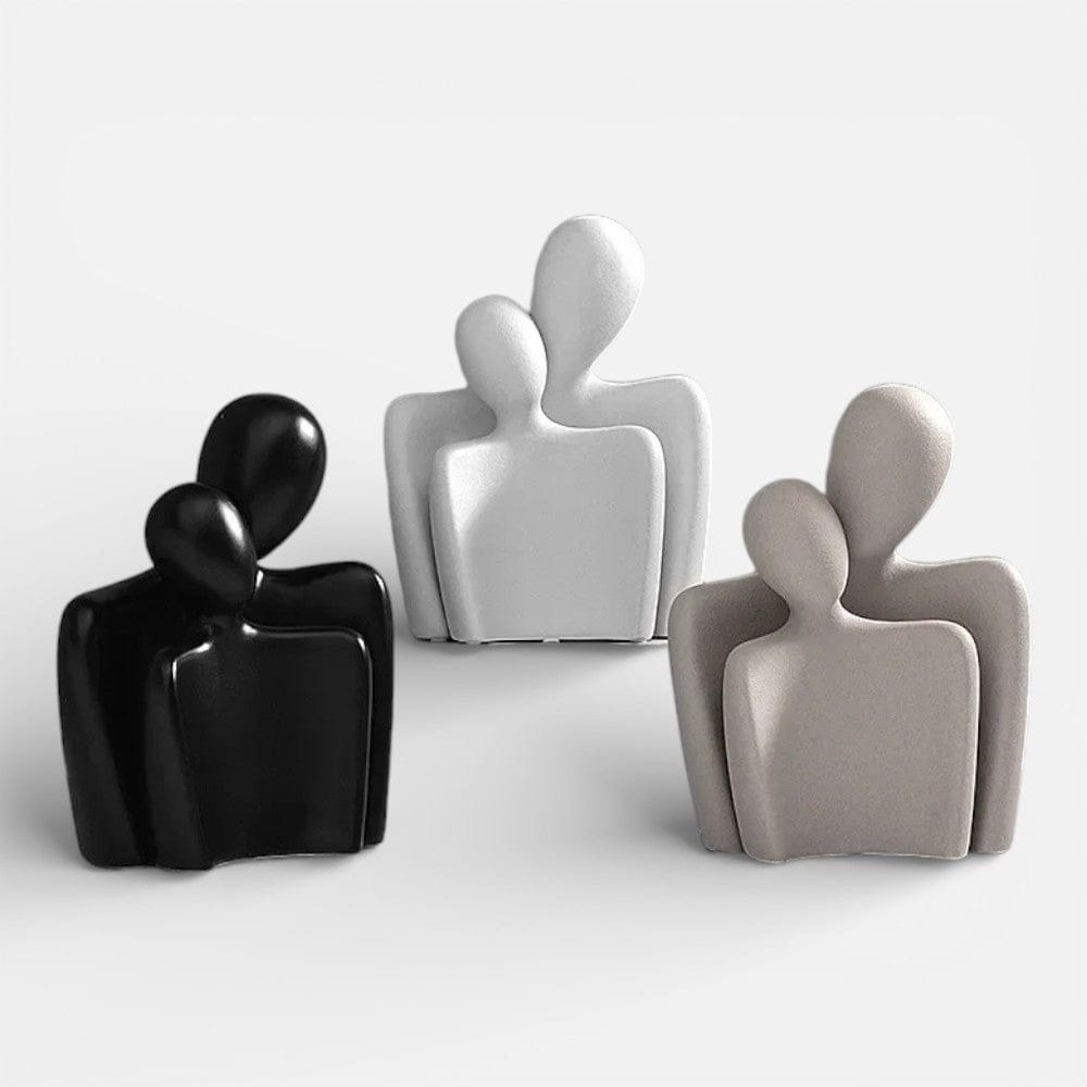 Serre Livre Couple Enlacé Design Abstrait