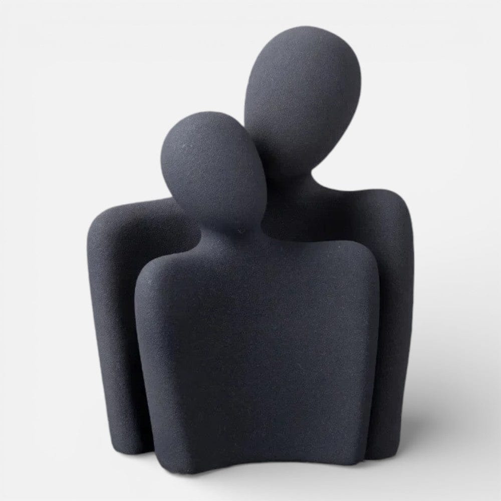 Serre Livre Couple Enlacé Design Abstrait