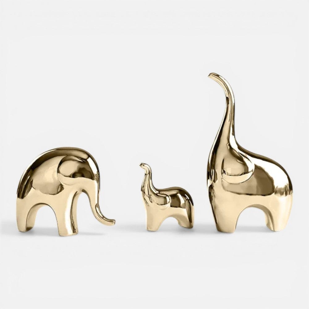 Serre Livre Éléphant Brillant Moderne