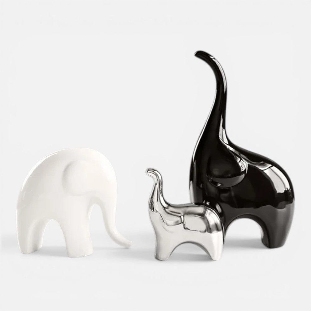 Serre Livre Éléphant Brillant Moderne