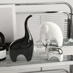 Serre Livre Éléphant Brillant Moderne