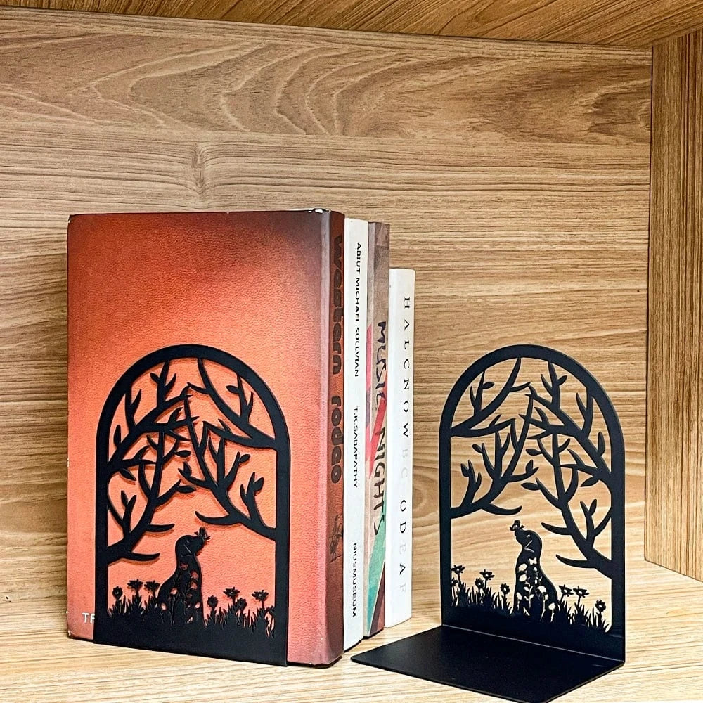 Serre Livre En Fer Chien