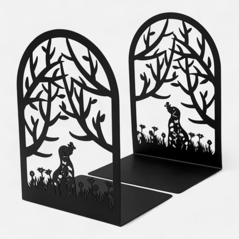 Serre Livre En Fer Chien