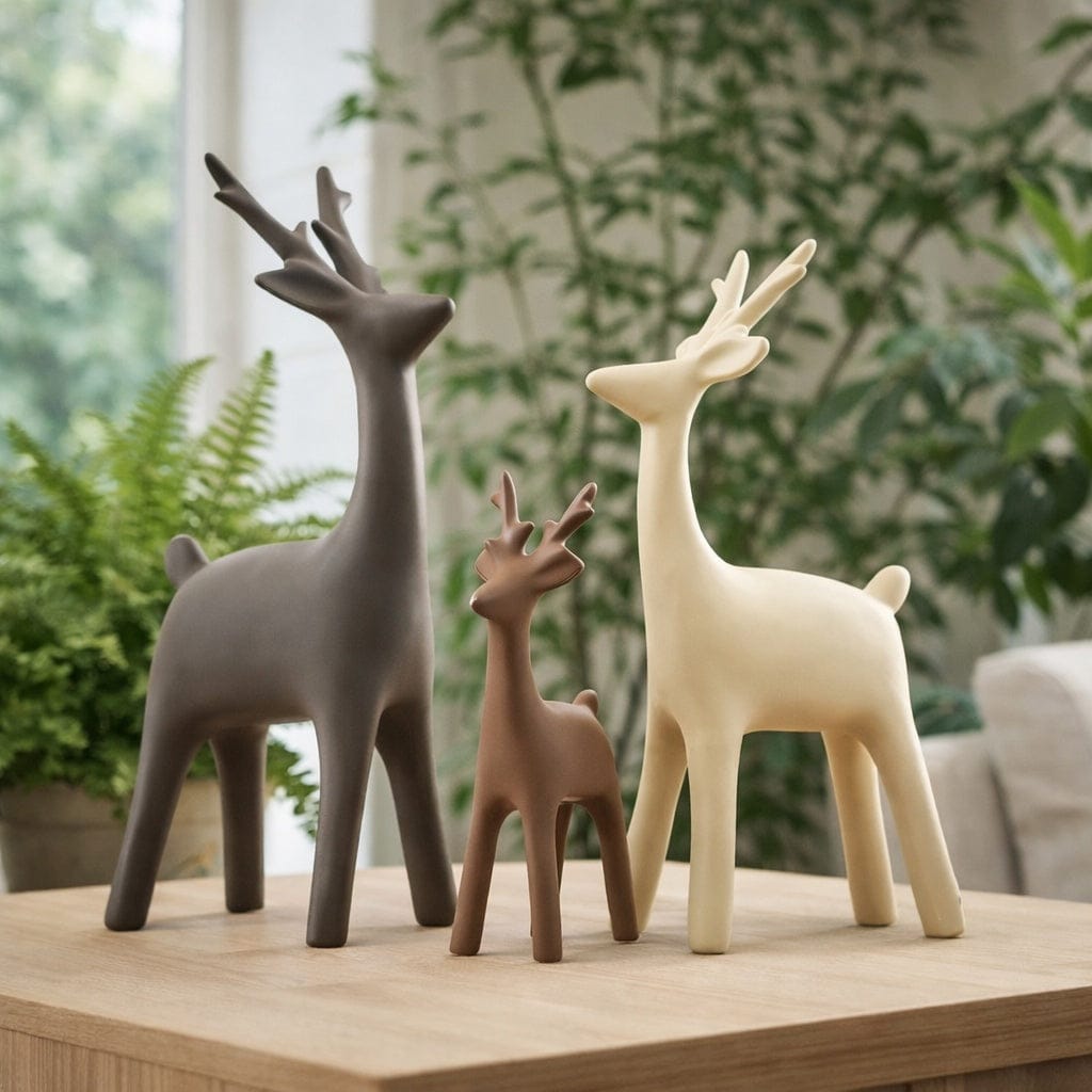 Serre Livre Famille de Cerf