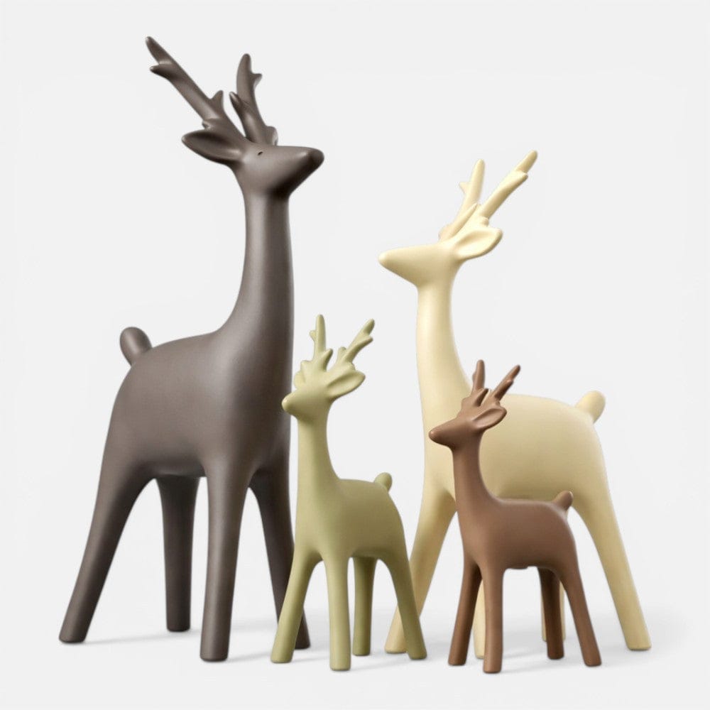 Serre Livre Famille de Cerf