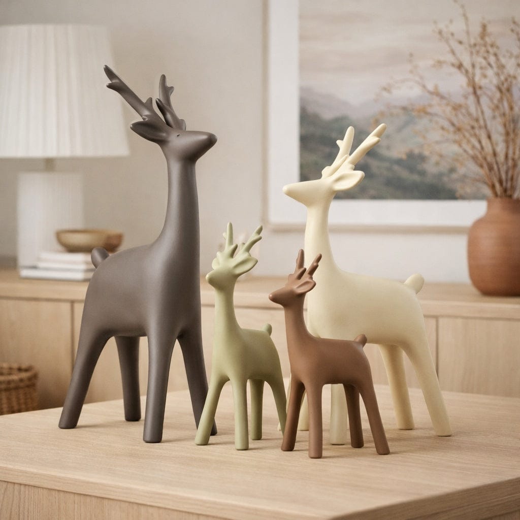 Serre Livre Famille de Cerf