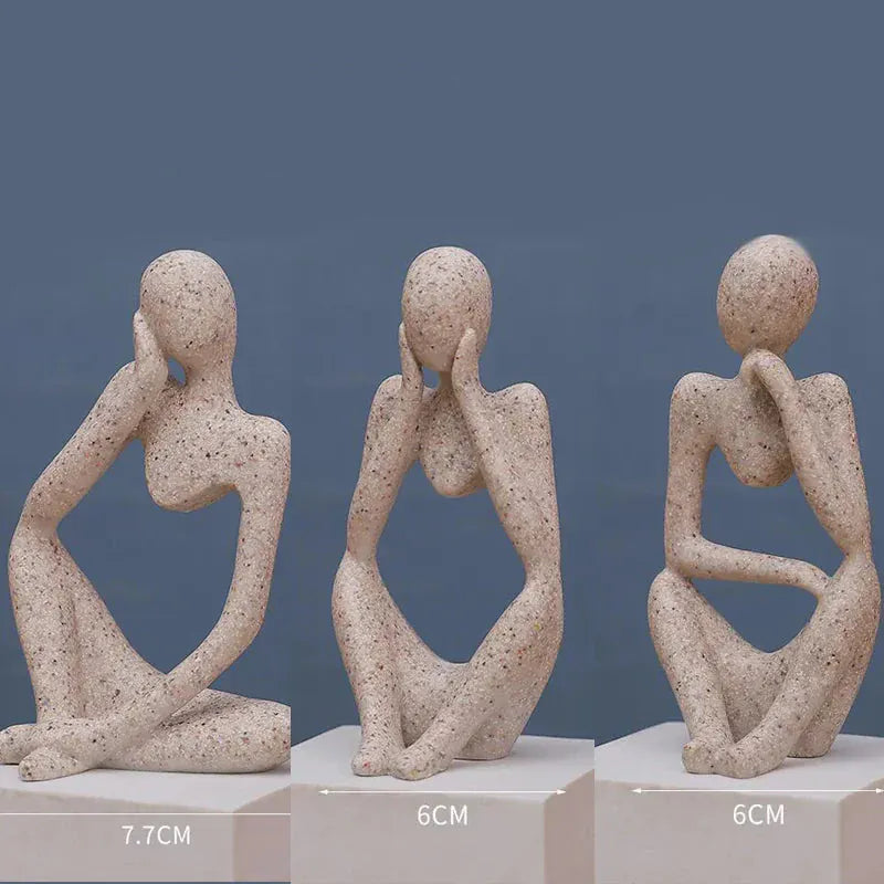 Serre Livre Figurine Abstraite