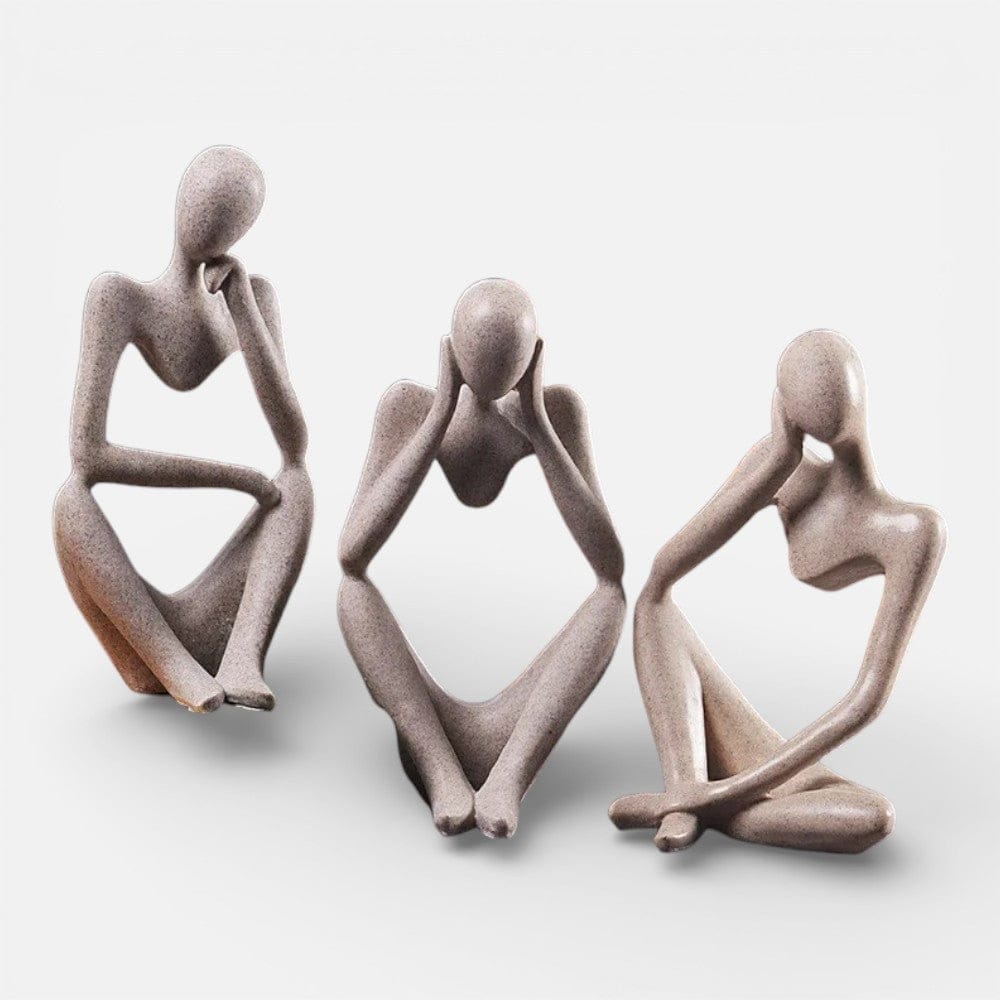 Serre Livre Figurine Abstraite