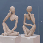 Serre Livre Figurine Abstraite