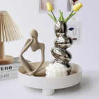 Serre Livre Figurine Abstraite