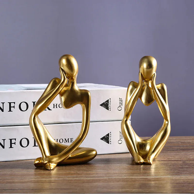 Serre Livre Figurine Abstraite