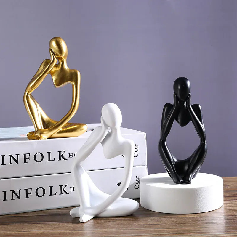 Serre Livre Figurine Abstraite