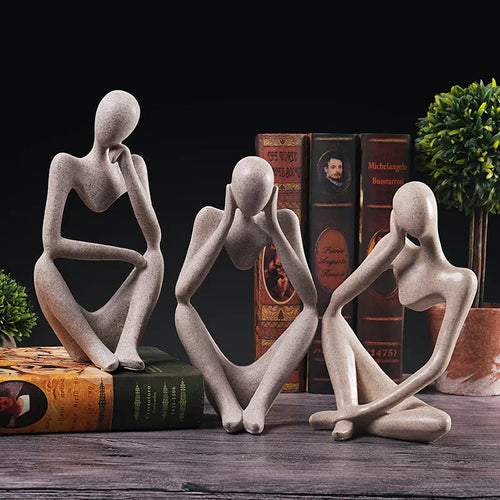 Serre Livre Figurine Abstraite