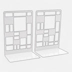 Serre Livre Métal Design