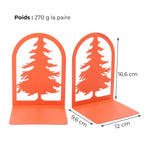 Serre Livre Métal Sapin