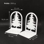 Serre Livre Métal Sapin