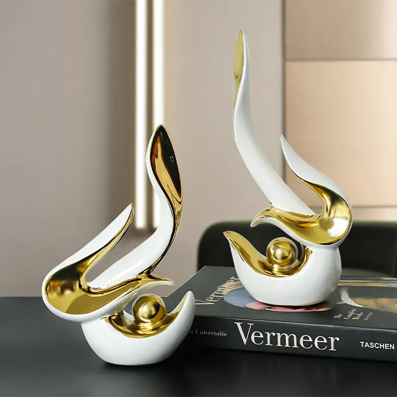 Serre Livre Sculpture Artistique