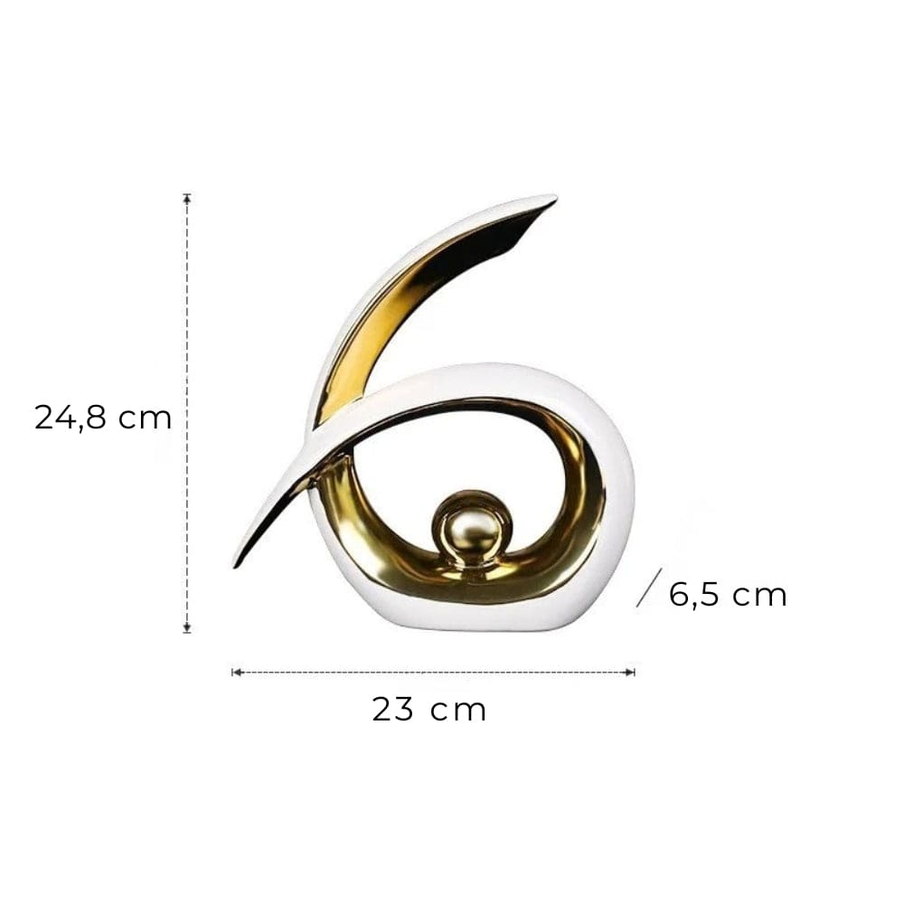 Serre Livre Sculpture Artistique