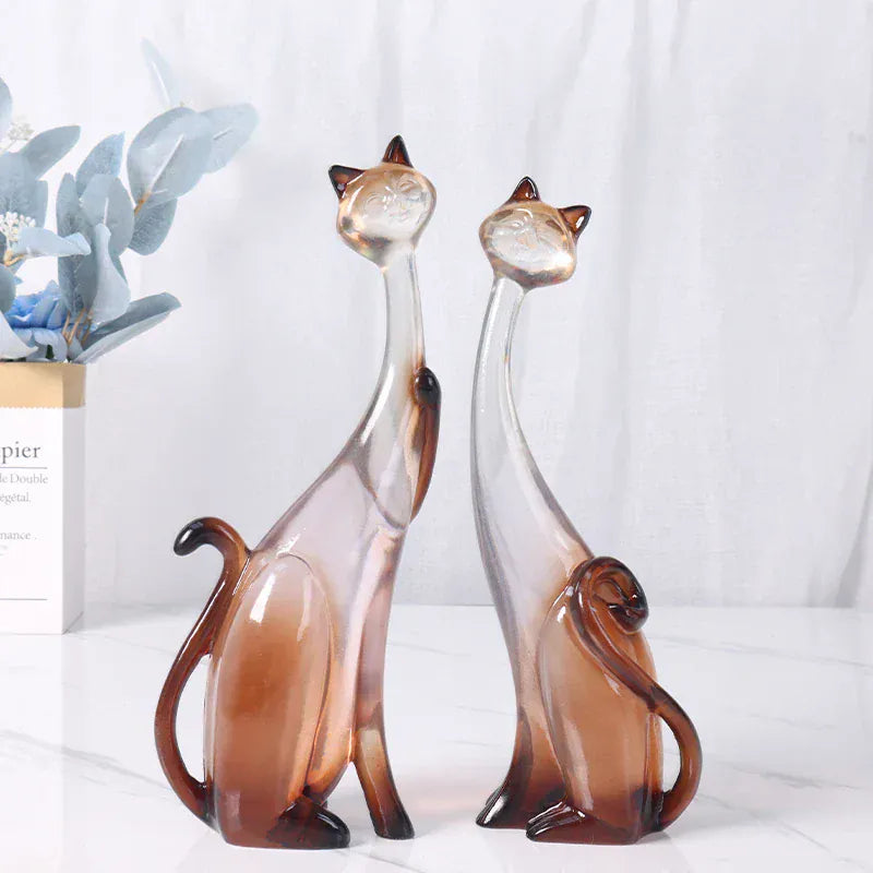 Serre Livre Sculpture Chat