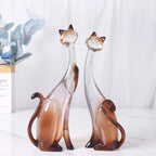 Serre Livre Sculpture Chat