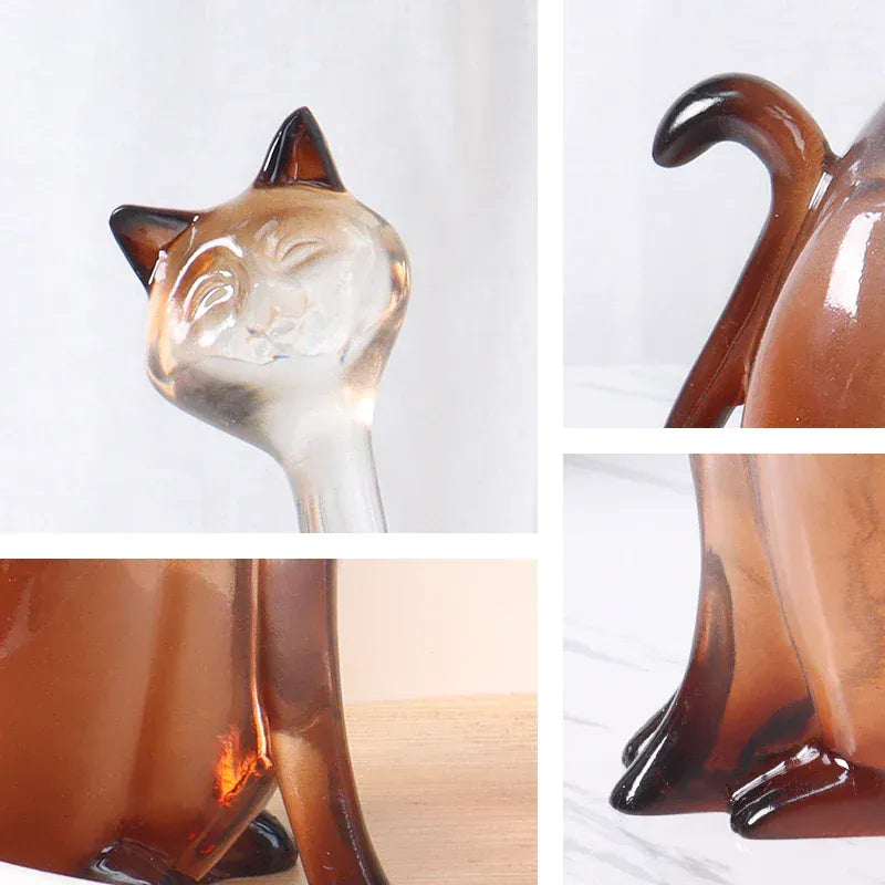 Serre Livre Sculpture Chat