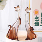 Serre Livre Sculpture Chat