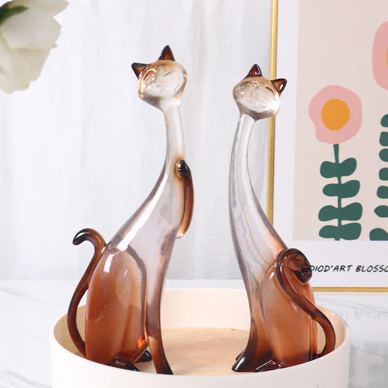 Serre Livre Sculpture Chat