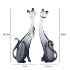 Serre Livre Sculpture Chat