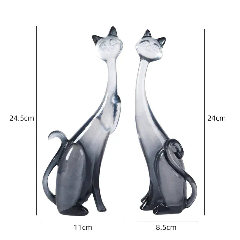 Serre Livre Sculpture Chat