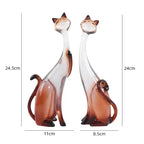 Serre Livre Sculpture Chat