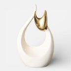 Serre Livre Statue Chat Design