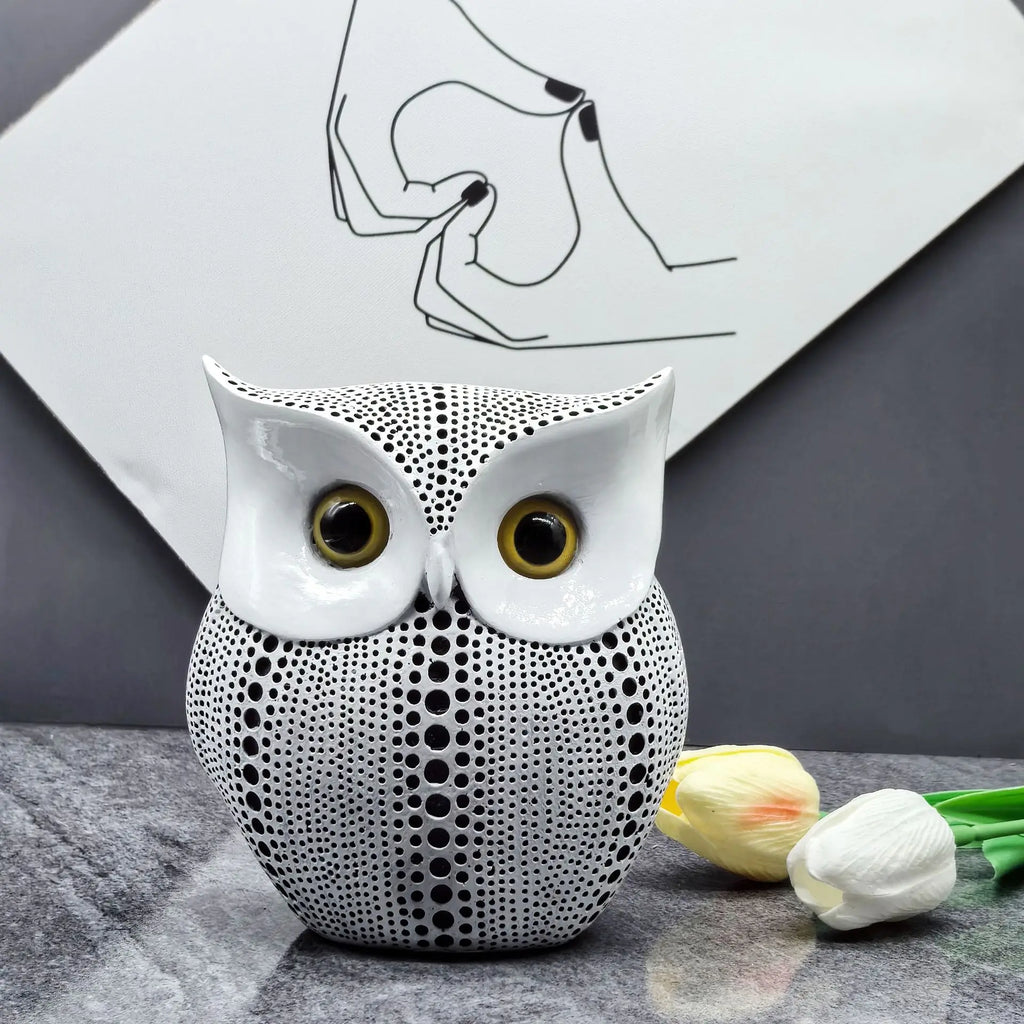 Serre Livre Statue Hibou