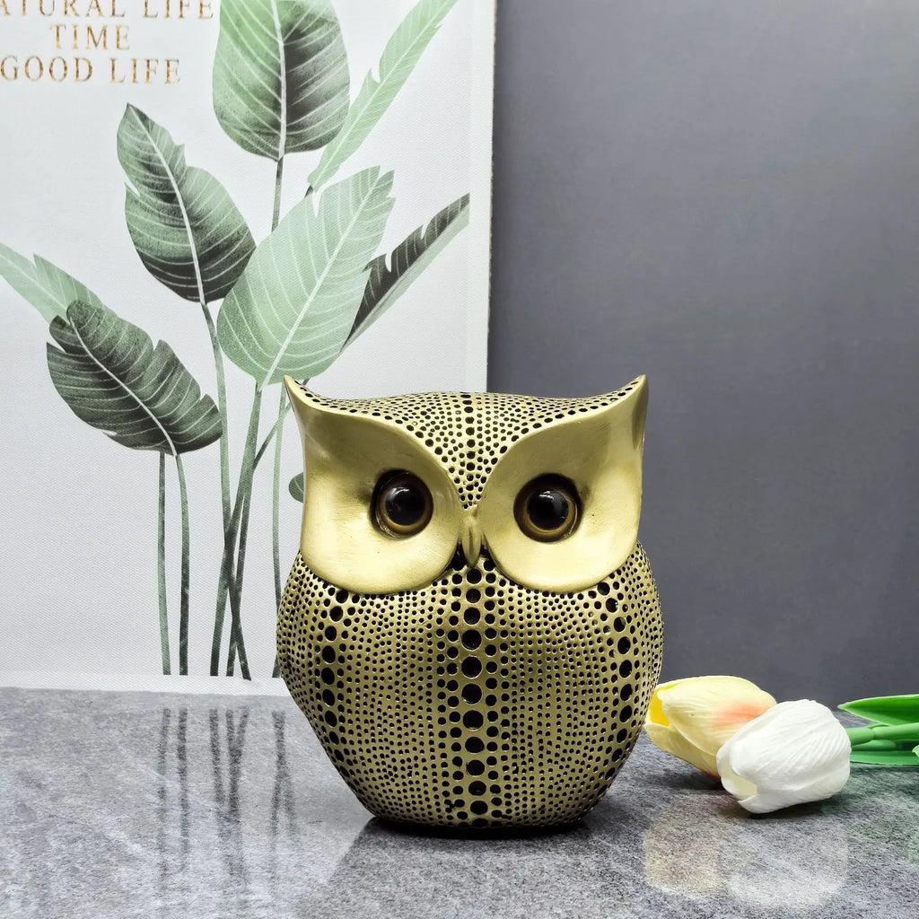 Serre Livre Statue Hibou