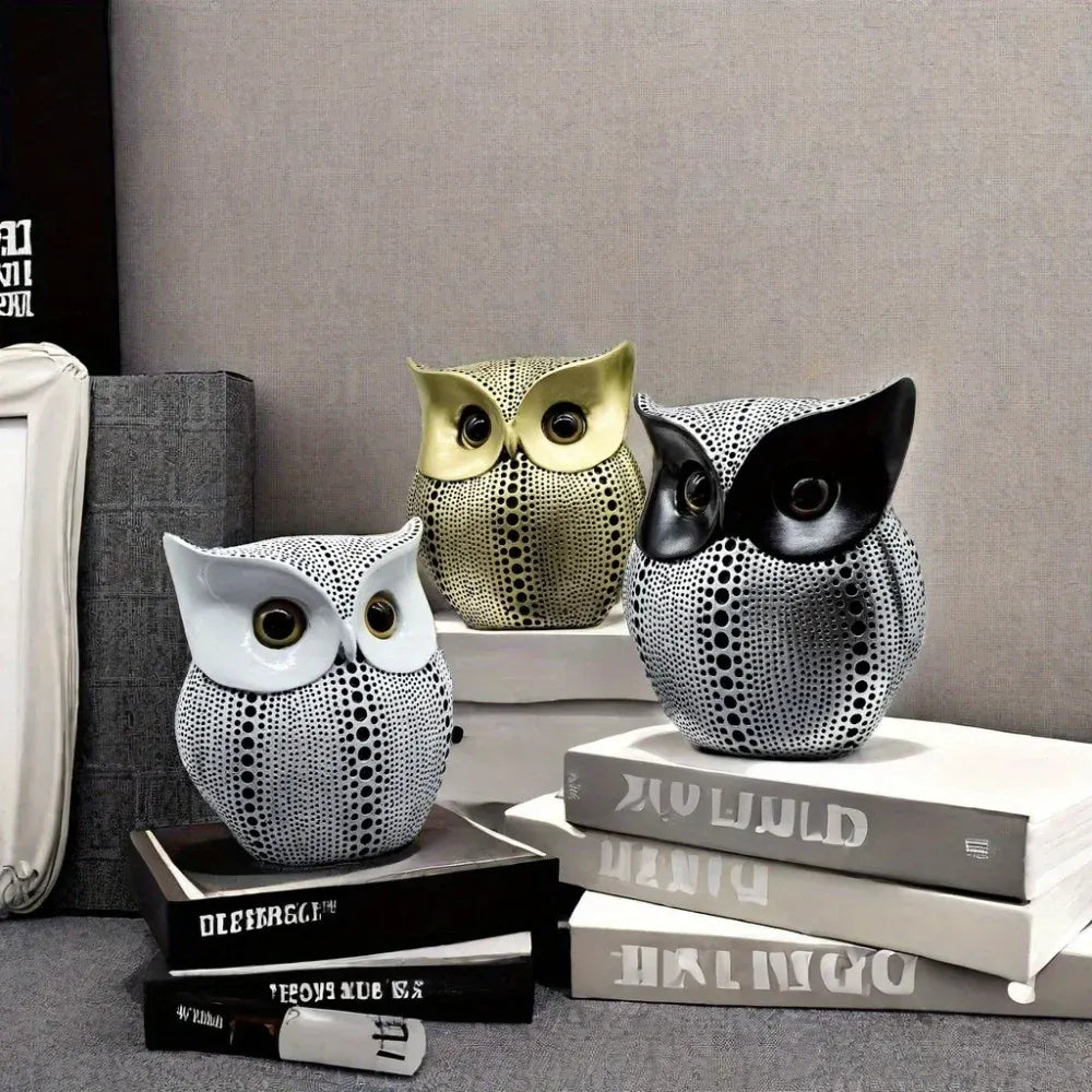 Serre Livre Statue Hibou