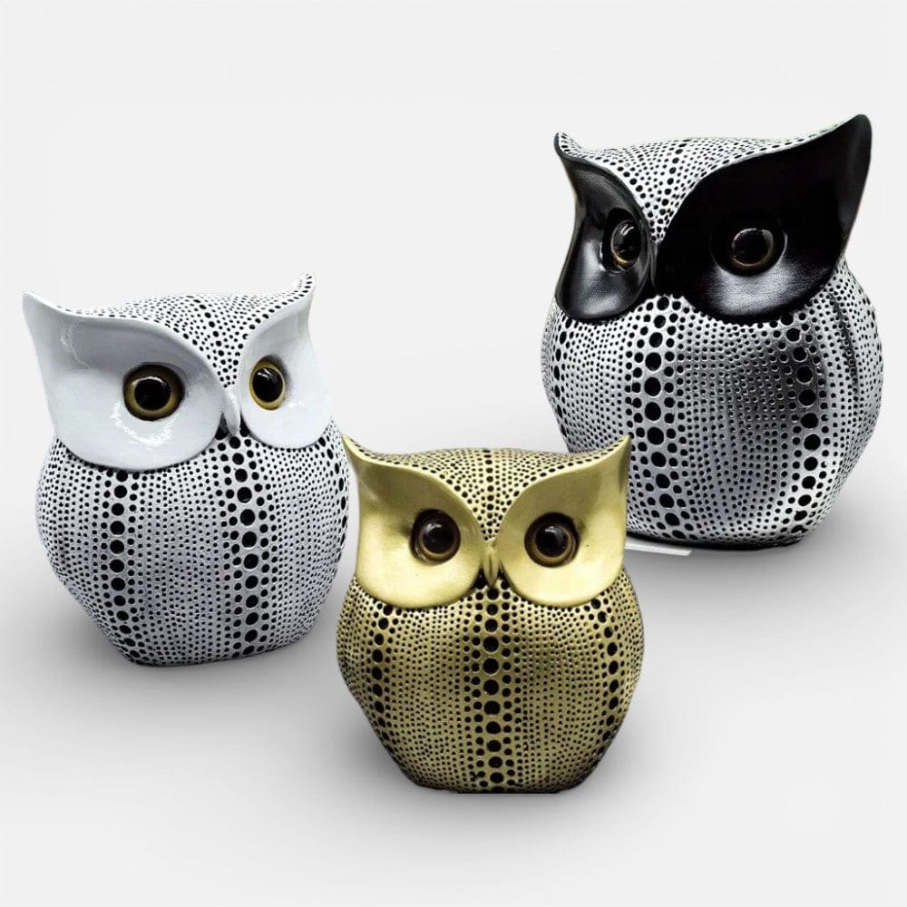 Serre Livre Statue Hibou